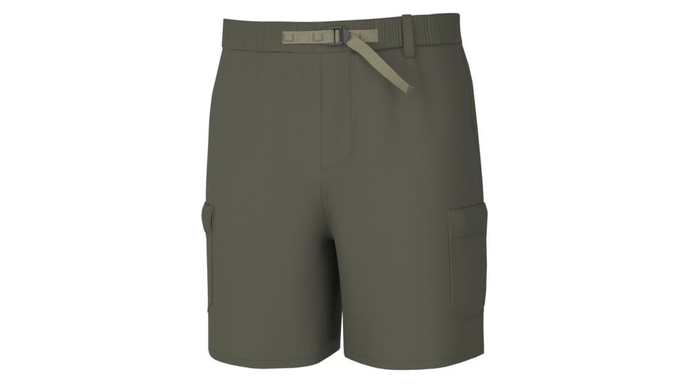 HUK Performance Fishing Creekbed Cargo Short - Mens, Moss, 2XL, H2000204-316-XXL