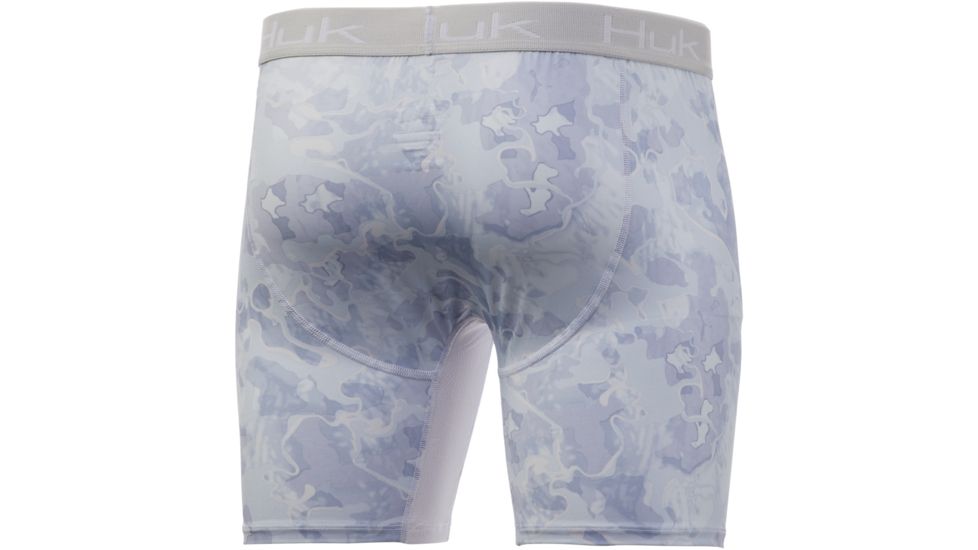 HUK Performance Fishing Current Camo Boxer Brief - Mens, Kenai, Large, H5000017-453-L