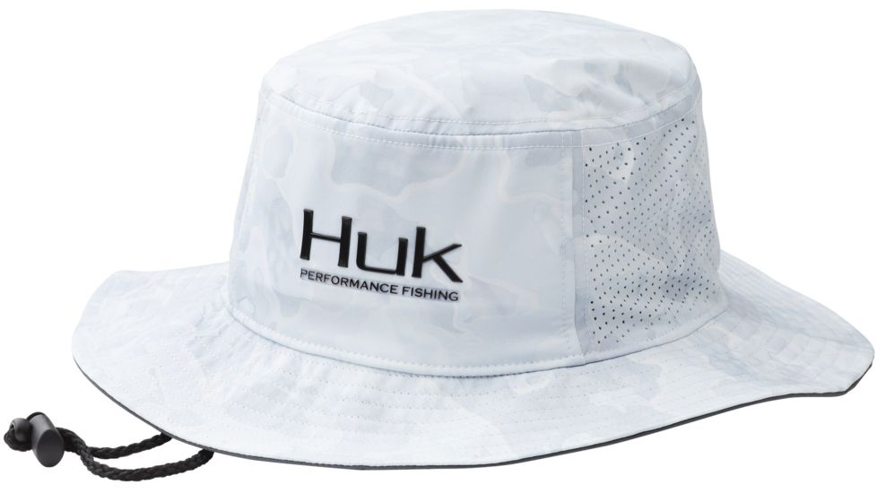HUK Performance Fishing Current Camo Bucket Hat - Mens, Kenai, One Size, H3000227-453-1