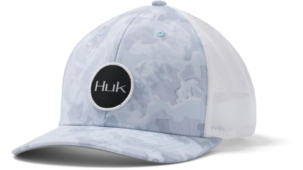 HUK Performance Fishing Current Camo Mesh Hat - Mens, Kenai, Large/Extra Large, H3000218-453-LXL