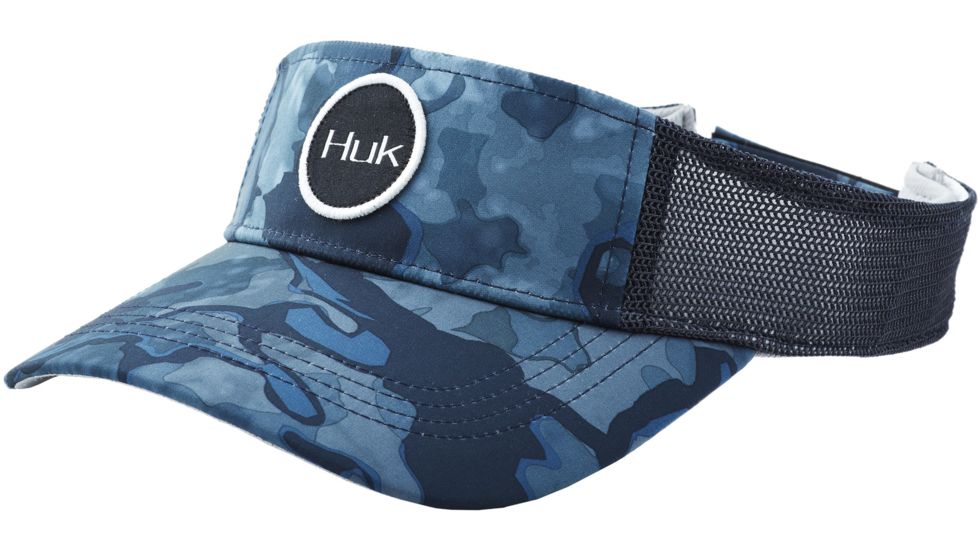 HUK Performance Fishing Current Camo Visor Cap - Mens, Pei, One Size, H3000220-467-1