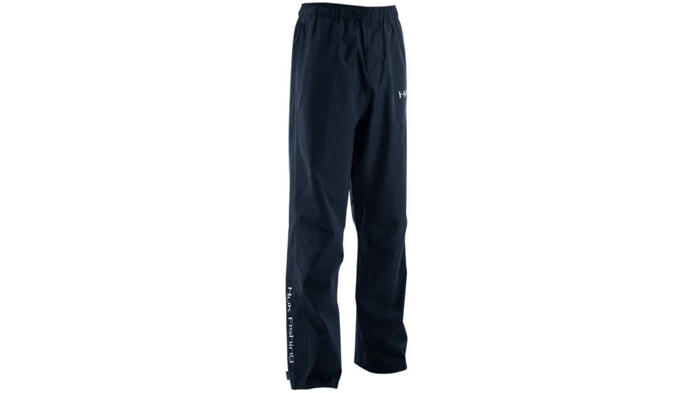 HUK Performance Fishing CYA Packable Rain Pant Bottoms - Mens, Navy, Small, H4000016-410-S