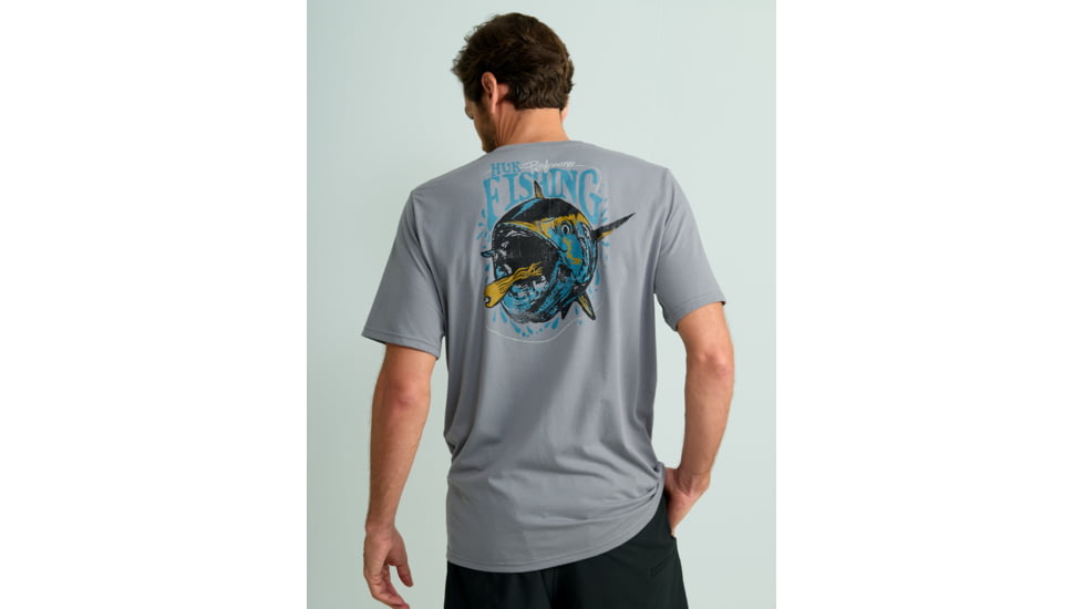 HUK Performance Fishing Daytuna Tee - Mens, Night Owl, Large, H1000524-016-L