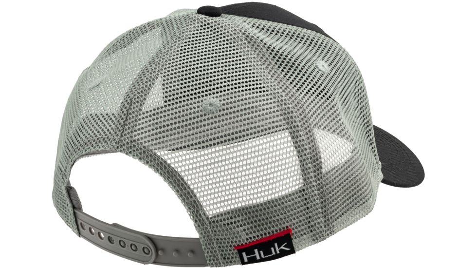 HUK Performance Fishing Drift Trucker Headwear, Cap - Mens, Black, 1, H3000194-001-1