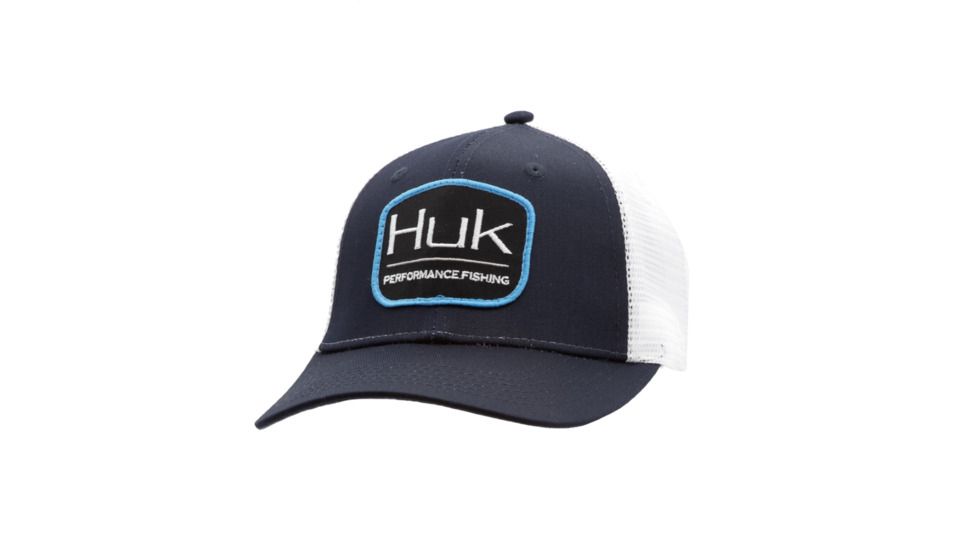 HUK Performance Fishing Drift Trucker Headwear, Cap - Mens, Navy, 1, H3000194-410-1