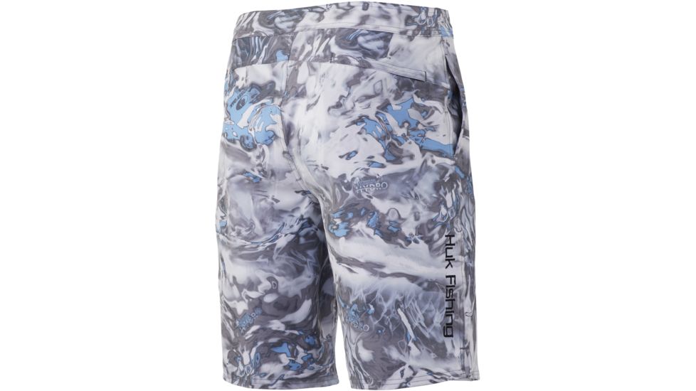 HUK Performance Fishing Freeman 21in Print Boardshort - Mens, Mossy Oak Hydro Standards, 36, H2000093-929-36