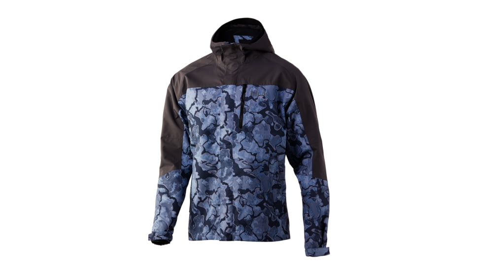 HUK Performance Fishing Grand Banks Jacket Camo - Men's, Erie, Extra Large, H4000049-037-XL