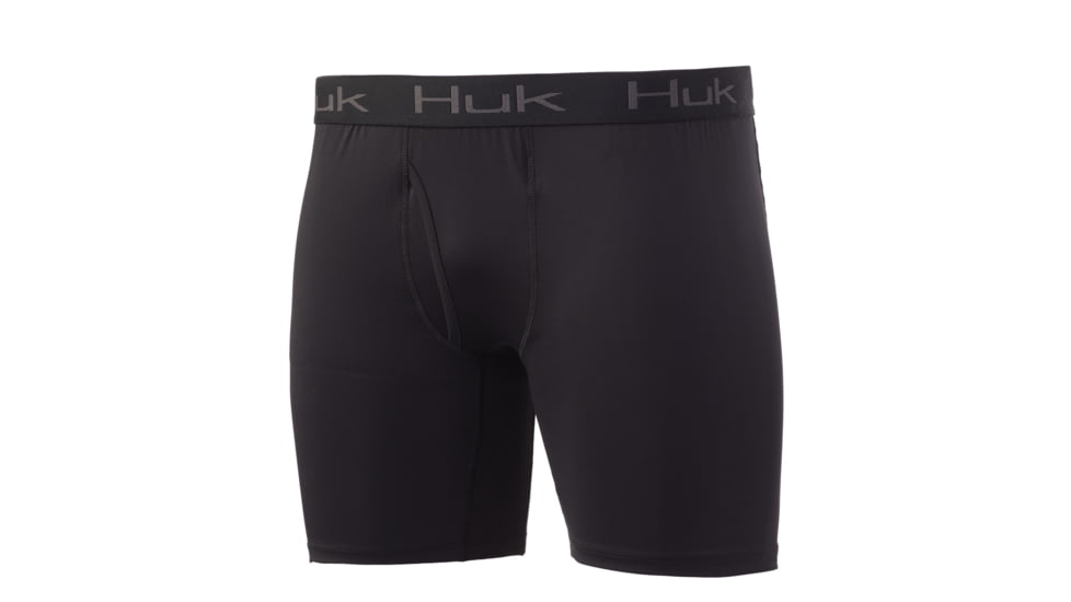 HUK Performance Fishing Huk Boxer Brief - Mens, Black, Extra Large, H5000020-001-XL