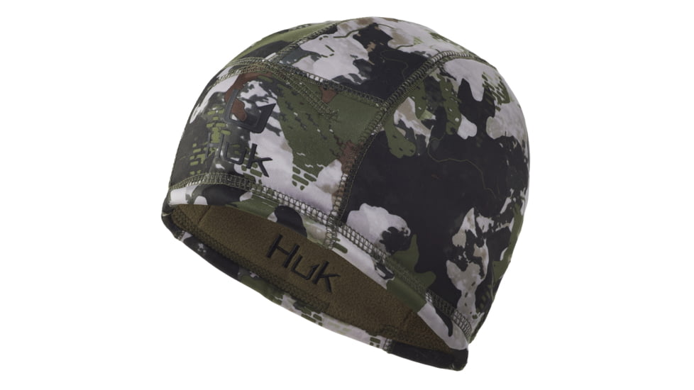 HUK Performance Fishing Huk Camo Reversable Beanie - Men's, Hunt Club Camo, One Size, H3000295-973-1