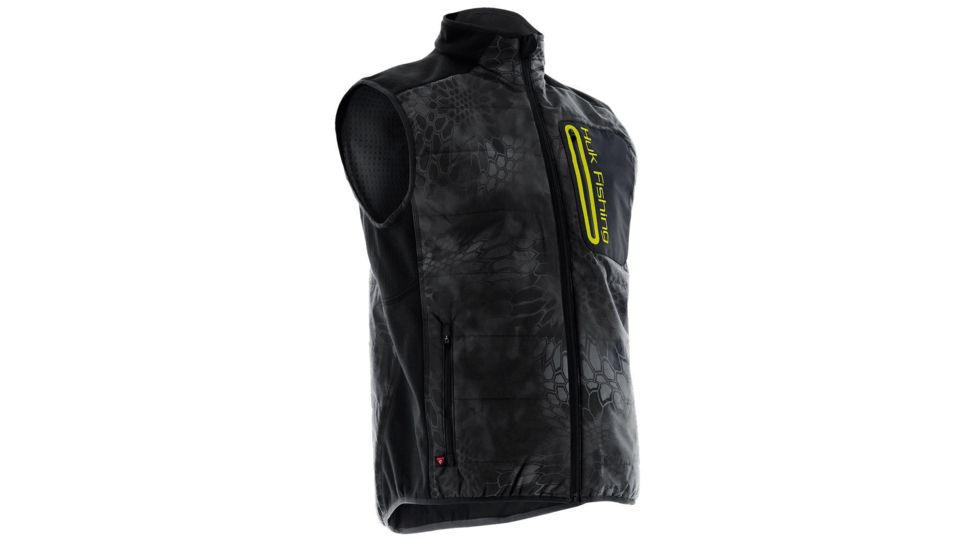 HUK Performance Fishing Huk Camo Tetra Vest, Kryptek Typhon, 3XL H4000020-070-XXXL