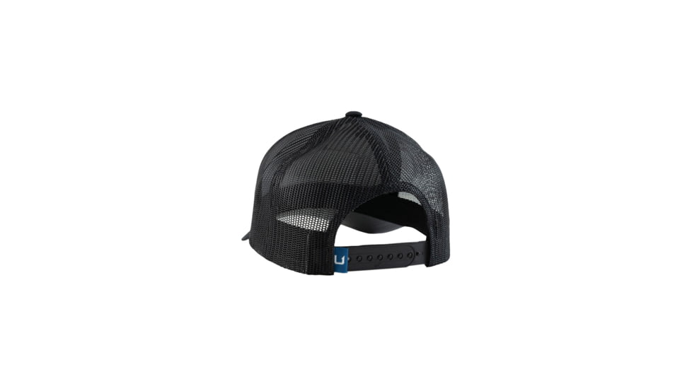 HUK Performance Fishing Huk Logo Trucker Hat - Mens, Black, H3000460-001-1