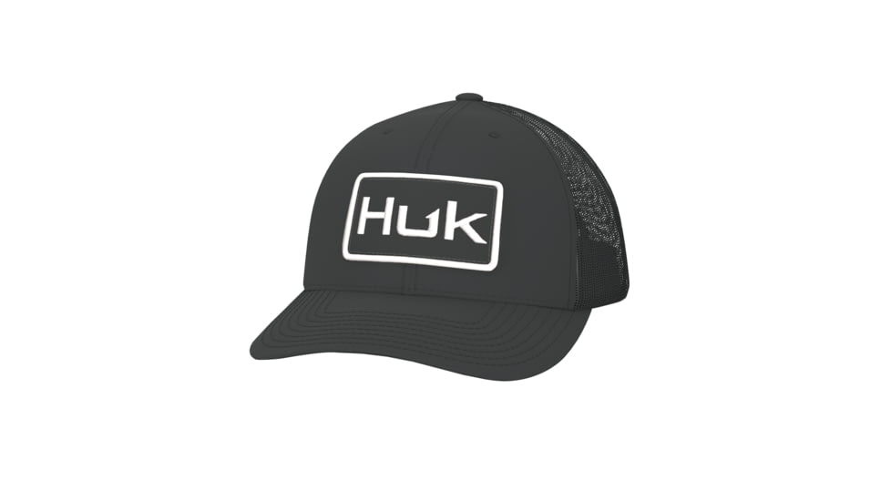 HUK Performance Fishing Huk Logo Trucker - Youth, Black, 1, H7300044-001-1