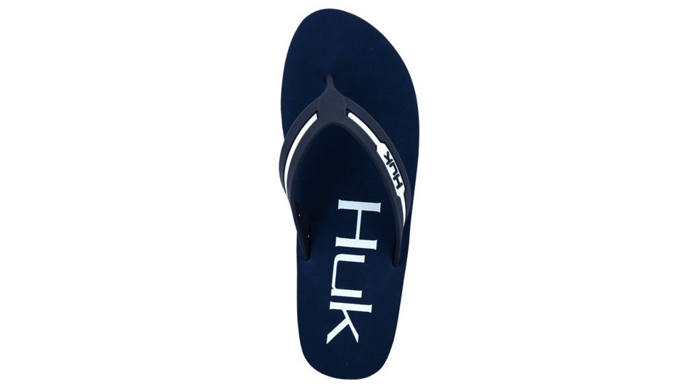 HUK Performance Fishing HUK Men's Flipsters, Navy, 8 H8332000-410-8