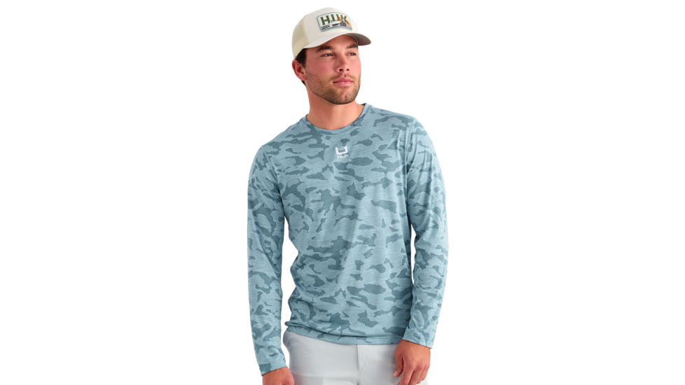 HUK Performance Fishing A1A Pro Long Sleeve Crew - Mens