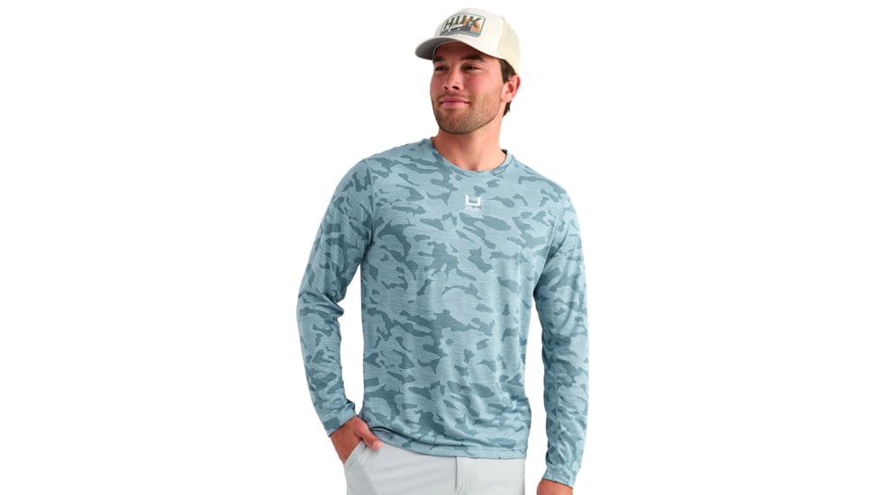 HUK Performance Fishing A1A Pro Long Sleeve Crew - Mens