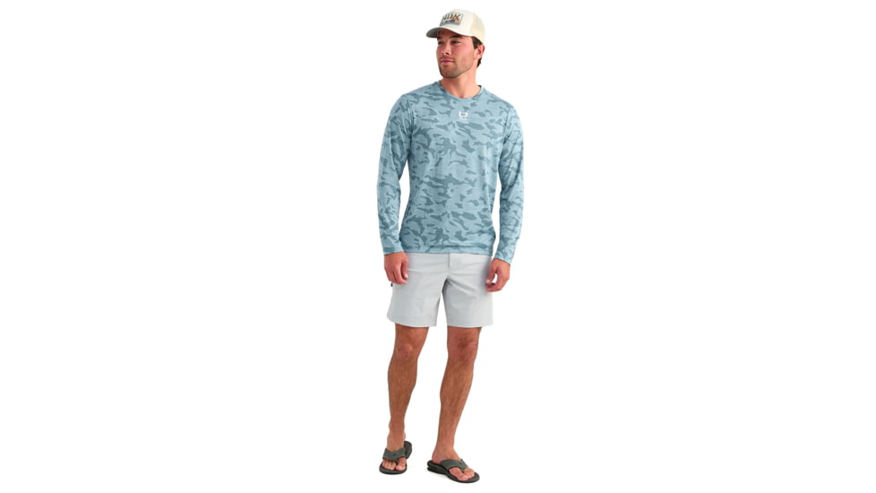 HUK Performance Fishing A1A Pro Long Sleeve Crew - Mens