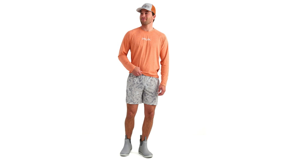 HUK Performance Fishing Airweight Kc Printed Short - Mens