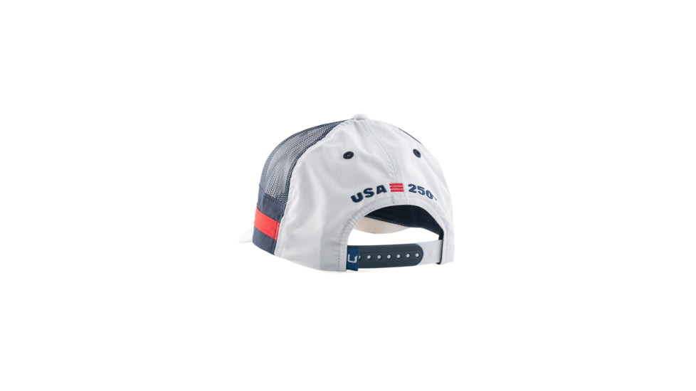 HUK Performance Fishing America Rope Snapback - Men's, White, One Size, H3000600-100-1