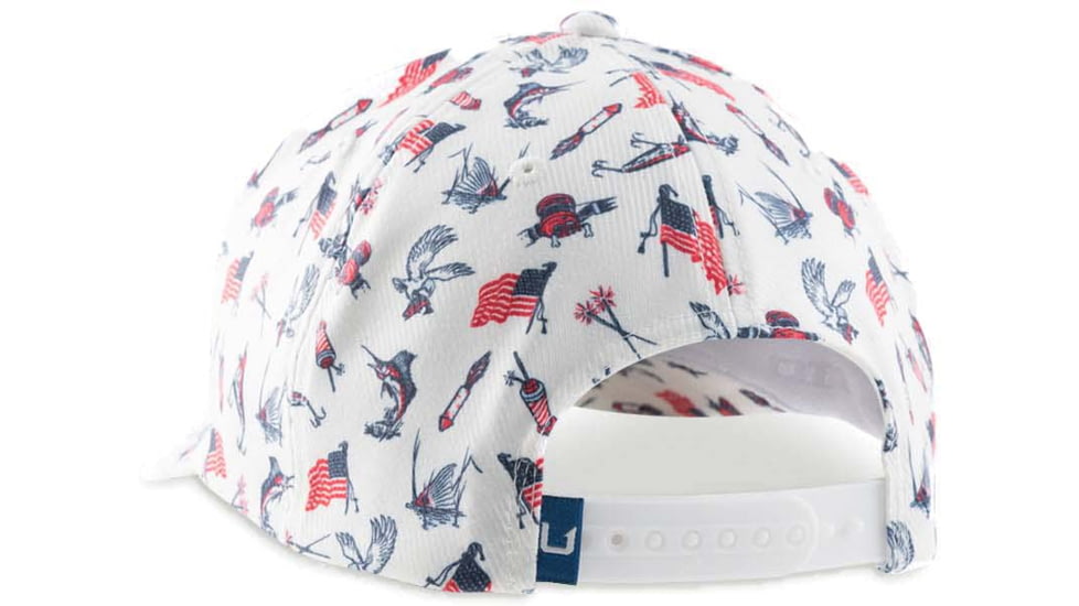 HUK Performance Fishing America Rope Snapback - Mens