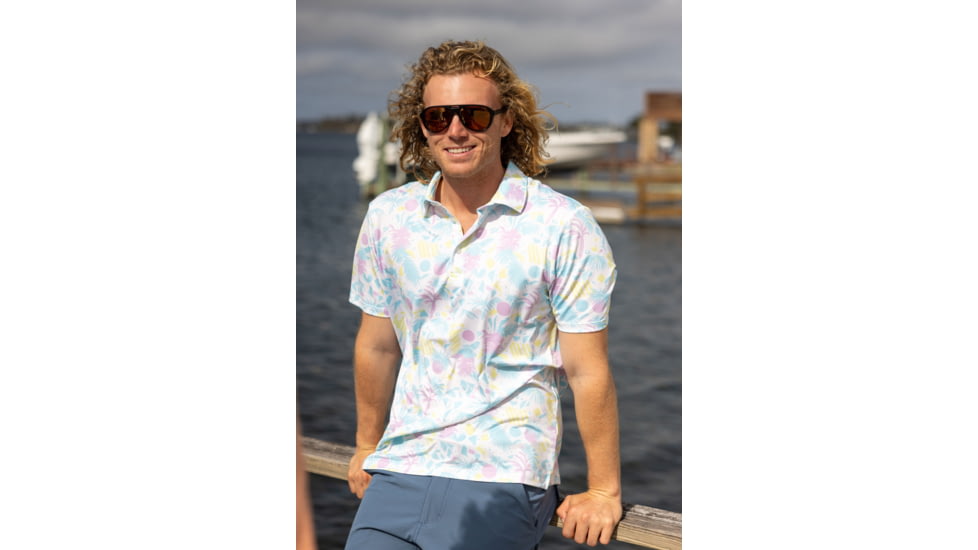 HUK Performance Fishing Pursuit Polo - Mens