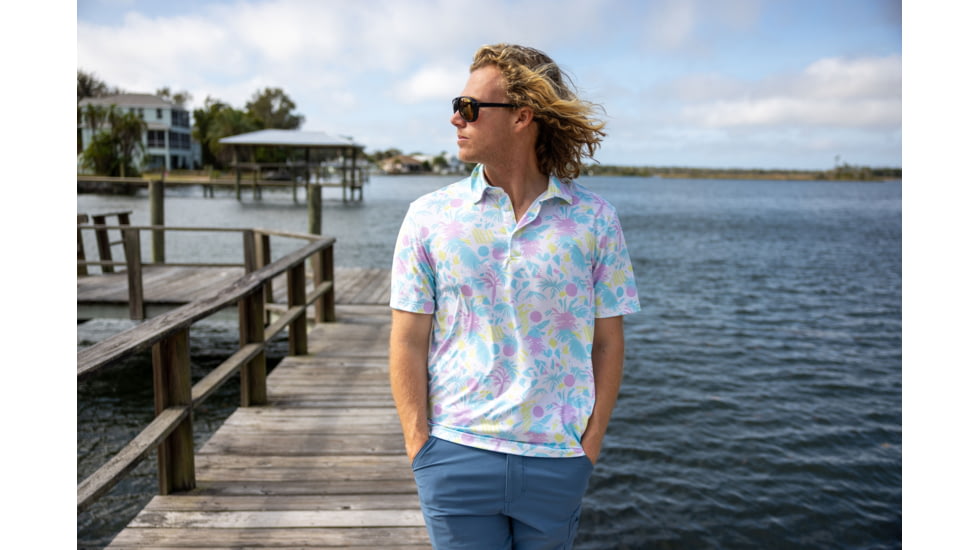 HUK Performance Fishing Pursuit Polo - Mens