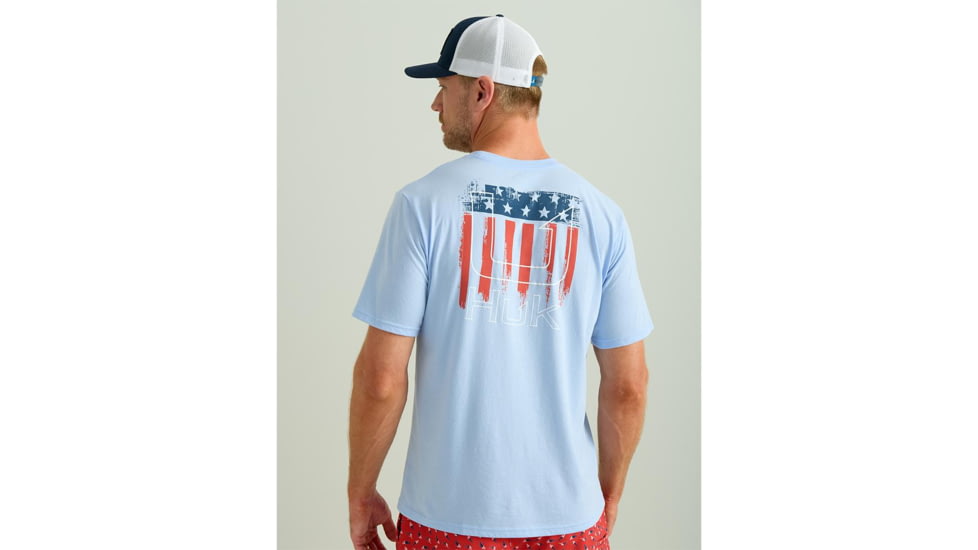 HUK Performance Fishing Huk Salute Short Sleeve T-Shirt Windsurfer 2XL 13B8F95D, ATH1000496454S