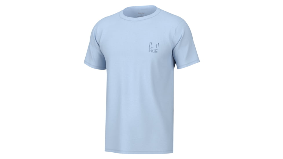 HUK Performance Fishing Huk Salute Tee - Mens, Ice Water, 3XL, H1000496-476-XXXL