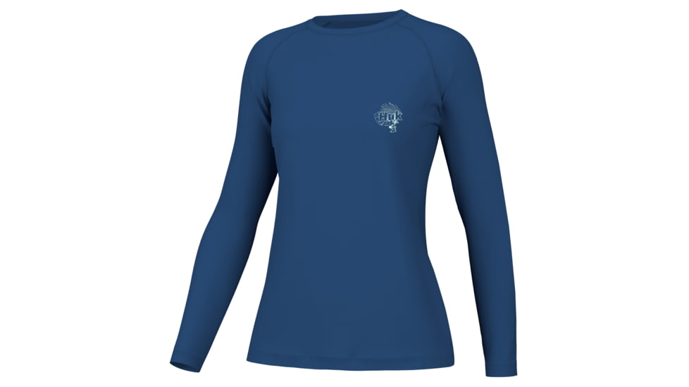 HUK Performance Fishing Huk Tropic Pursuit Crew - Womens, Set Sail, XL, H6120178-489-XL