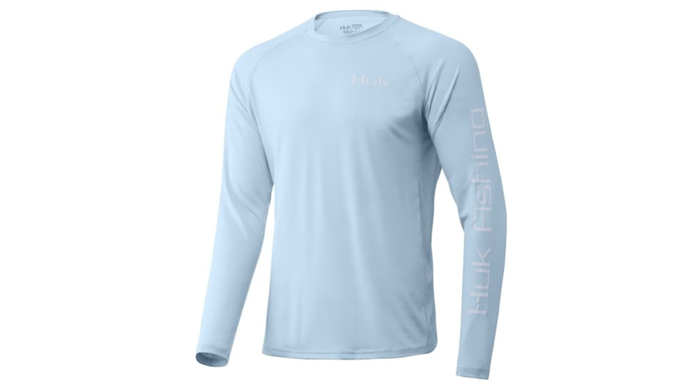 HUK Performance Fishing HUKd Up Americana Pursuit - Mens, Ice Blue, Small, H1200298-450-S