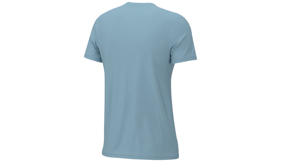 HUK Performance Fishing HukD Up Logo Tee - Youth, Crystal Blue, Youth Extra Large, H7100058-497-YXL