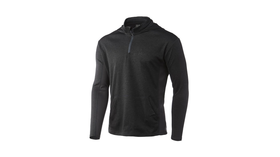 HUK Performance Fishing Icon X Coldfront Hoodie - Men's, Medium, Volc Ash Heather, H1200452-015-M