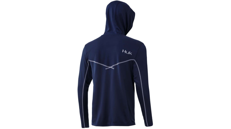 HUK Performance Fishing Icon X Hoodie - Men's, Sargasso Sea, Medium, H1200139-409-M