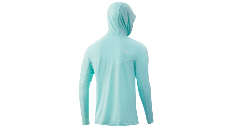 HUK Performance Fishing Icon X Hoodie - Men's, Seafoam, Small, H1200139-350-S