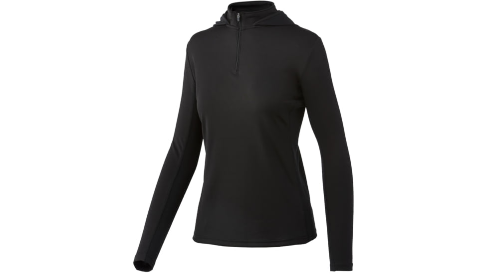 HUK Performance Fishing Icon X Hoodie - Womens, Black, Extra Large, H6120079-001-XL