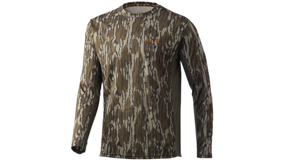HUK Performance Fishing Icon X Long-Sleeve Shirt - Mens, Extra Large, MO Bottomland, H1200453-922-XL