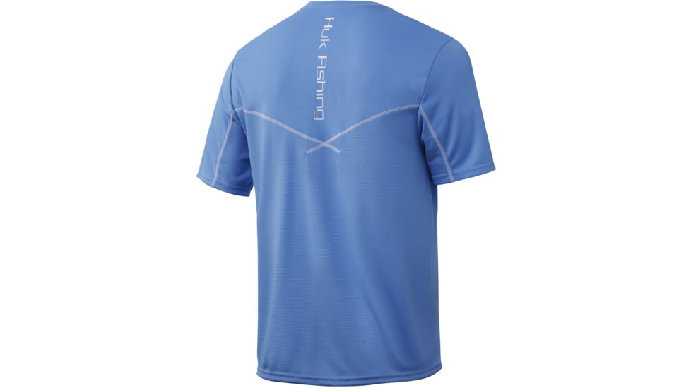 HUK Performance Fishing Icon X Short Sleeve Tee - Mens, Carolina Blue, 2XL, H1200267-420-XXL