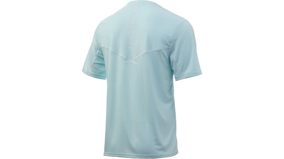 HUK Performance Fishing Icon X Short Sleeve Tee - Mens, Seafoam, Large, H1200267-350-L