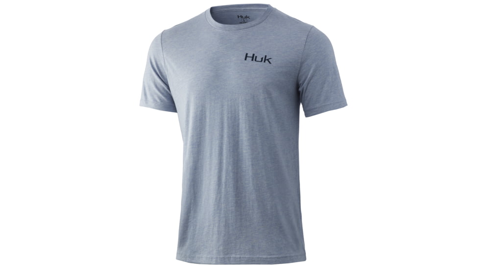 HUK Performance Fishing KC 250 Style Tee - Men's, Ice Blue Heather, Extra Large, H1000312-458-XL