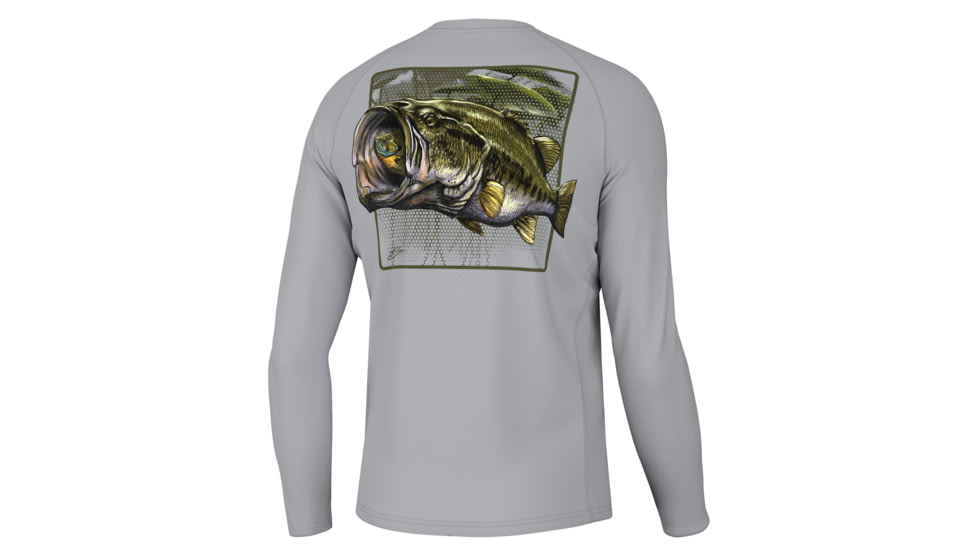HUK Performance Fishing KC Ambush Pursuit - Mens, Harbor Mist, M, H1200598-034-M