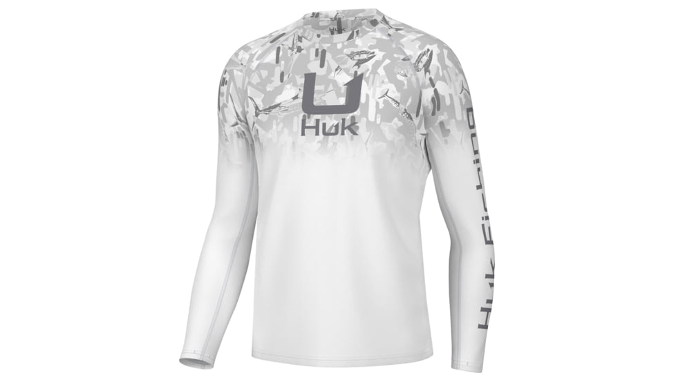 HUK Performance Fishing KC Icon Apex Vert Fade Shirt - Men's — CampSaver