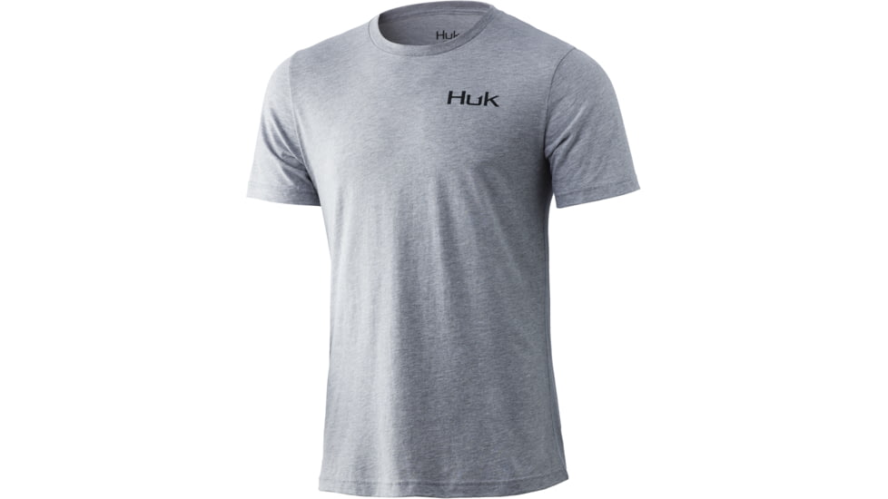 HUK Performance Fishing KC Wide Open America - Mens, Sharkskin Heather, Medium, H1000319-022-M