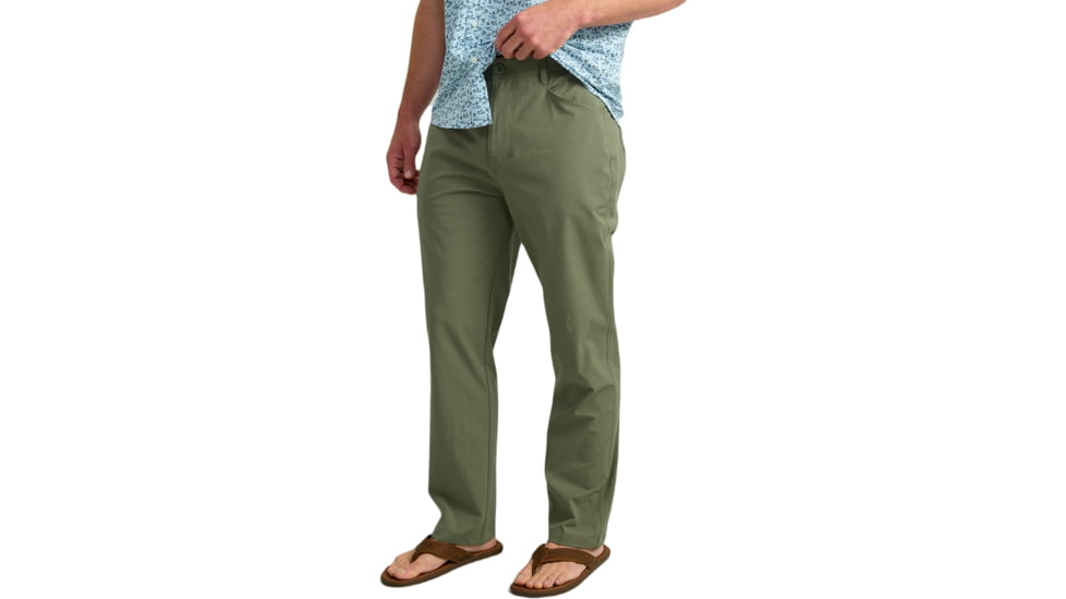 HUK Performance Fishing Kona 5 Pocket Pant - Mens, Moss, 28US, H2000224-316-28