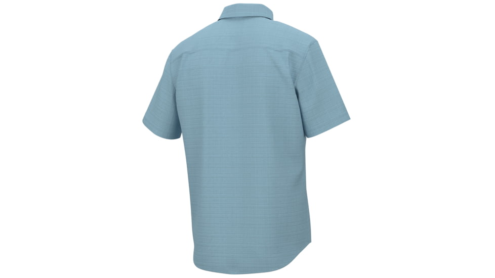 HUK Performance Fishing Kona Cross Dye - Men's, Crystal Blue, 2XL, H1500152-497-XXL