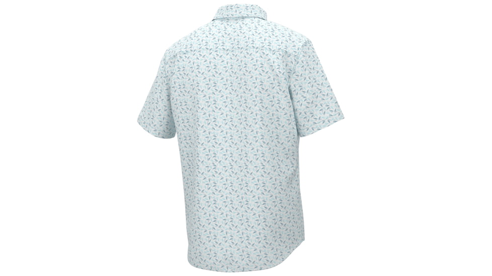 HUK Performance Fishing Kona Jig Huk Button-Down - Men's, Ipanema, Small, H1500164-308-S