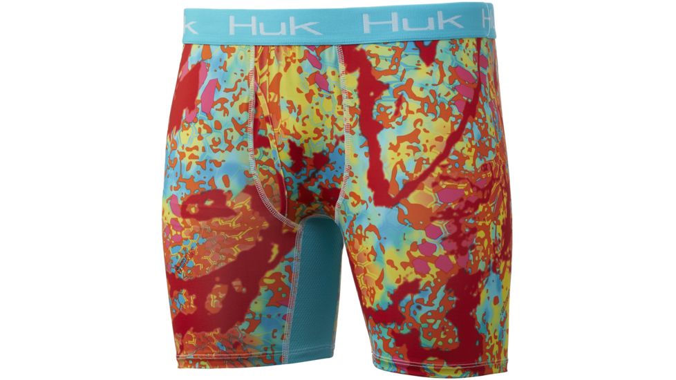 HUK Performance Fishing Kryptek Boxer - Mens, Kryptek Obskura Loki, Small, H5000021-964-S