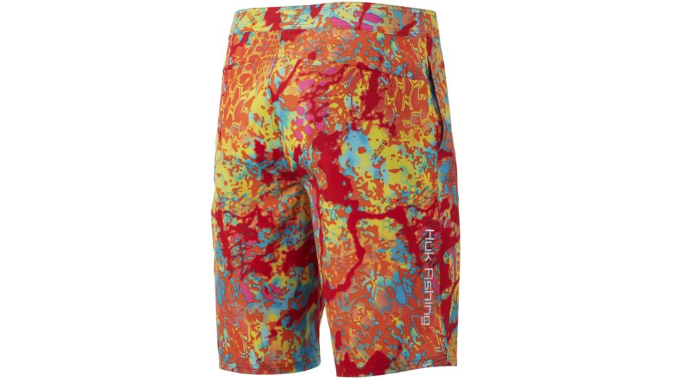 HUK Performance Fishing Kryptek Freeman 21in Boardshort - Mens, Kryptek Obskura Loki, 34, H2000100-964-34