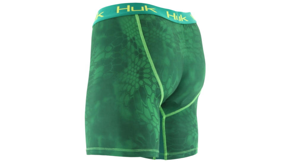 HUK Performance Fishing Kryptek Mens Performance BXR Jock Shorts, Kryptek Tree Frog, H5000010GTFXXXL