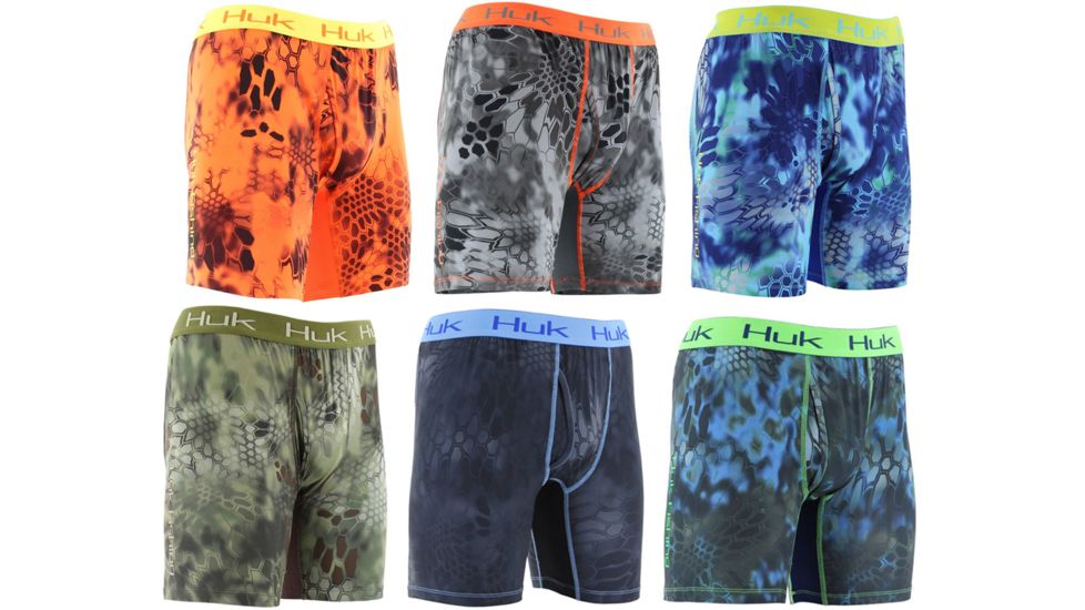 HUK Performance Fishing Kryptek Mens Performance BXR Jock Shorts