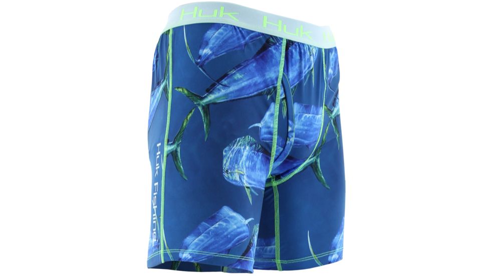 HUK Performance Fishing Kscott Mens Performance BXR Jock Shorts, Happy Hour, H5000009HH1M