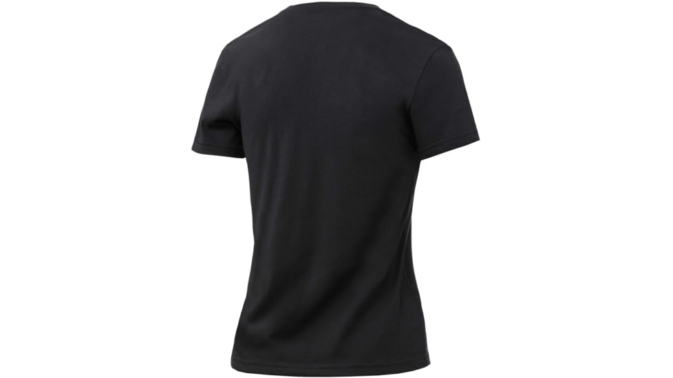 HUK Performance Fishing Logo Crew Tee - Womens, Black, Large, H6100045-001-L